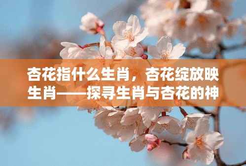 杏花与生肖的神秘联系，探寻生肖中的杏花绽放之美
